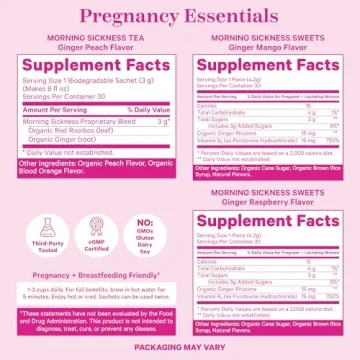 Pink Stork Morning Sickness Bundle for Nausea Relief in Pregnancy