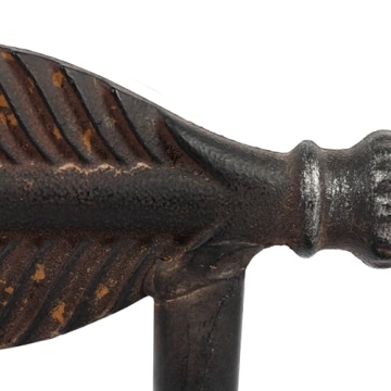 Bronze Arrow Shaped Cast Iron Bookends by Creative Co-Op