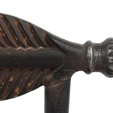 Bronze Arrow Shaped Cast Iron Bookends by Creative Co-Op