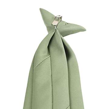 boxed-gifts Boy's Solid Clip on Tie