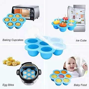 Pressure Cooker Accessories Set with Silicone Egg Molds