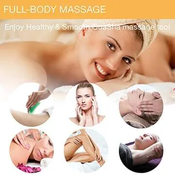 Dorzu COOESS Gua Sha Tool for Facial and Body Care