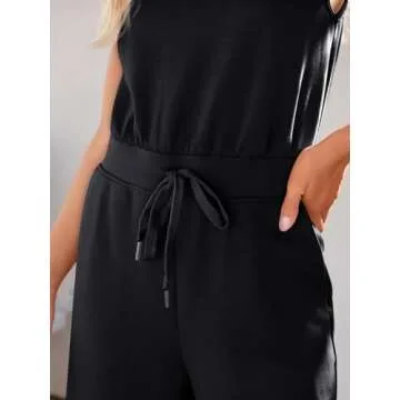 Stylish AUTOMET Women’s Summer Jumpsuit for Casual Chic
