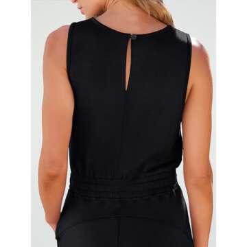 Stylish AUTOMET Women’s Summer Jumpsuit for Casual Chic