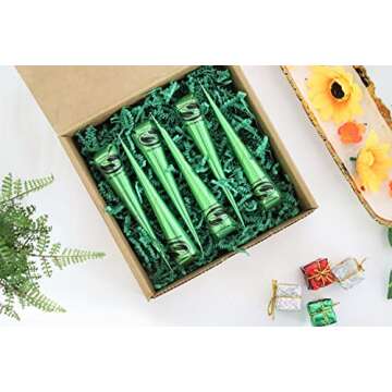 The Henna Guys 100% Natural Ready to Use Henna Cones For Redish Brown Hair Dye - Perfect for Spot hair coloring 6 Pack.