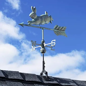 Good Directions Rabbit Weathervane for Garden Decor
