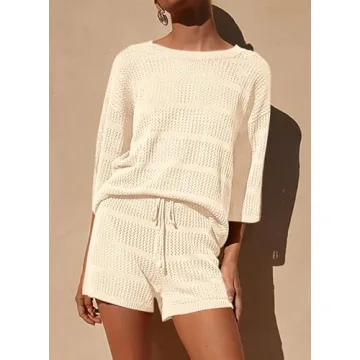 PRETTYGARDEN Women's Summer Swimsuit Coverup Set