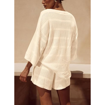 PRETTYGARDEN Women's Summer Swimsuit Coverup Set