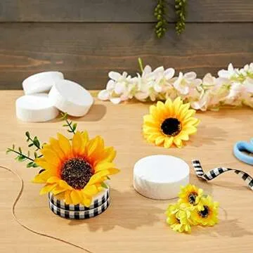 Craft Foam Circles: 24 Pack of 3 Inch Discs for DIY Projects