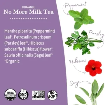 Earth Mama No More Milk Tea for Gentle Weaning Support