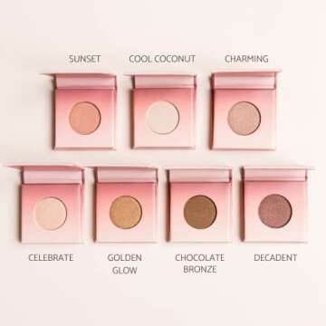 Vegan Golden Glow Eyeshadow by HAN Skincare Cosmetics