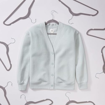 Amazon Basics Velvet Non-Slip Hangers - Pack of 100