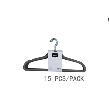 Amazon Basics Velvet Non-Slip Hangers - Pack of 100