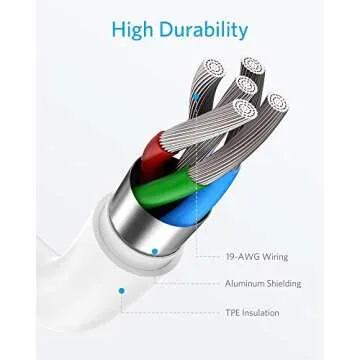 Anker USB C to Lightning Cable 10ft MFi Certified Fast Charge