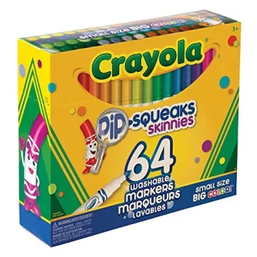 Crayola Pip-Squeaks Skinnies Washable Markers 64ct