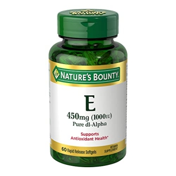 Nature's Bounty Vitamin E 1000 IU Softgels - Antioxidant & Immune Support