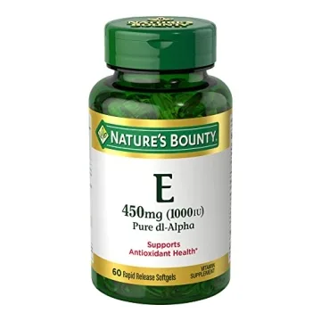 Nature's Bounty Vitamin E 1000 IU Softgels - Antioxidant & Immune Support