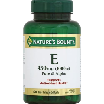 Nature's Bounty Vitamin E 1000 IU Softgels Antioxidant Immune Support