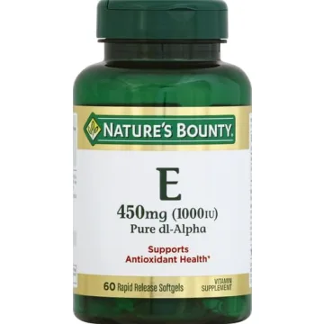 Nature's Bounty Vitamin E 1000 IU Softgels Antioxidant Immune Support