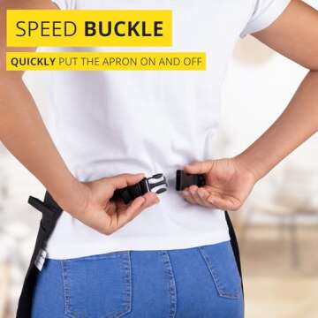 SupplyMaid Waterproof Apron for Professionals & Cleaners