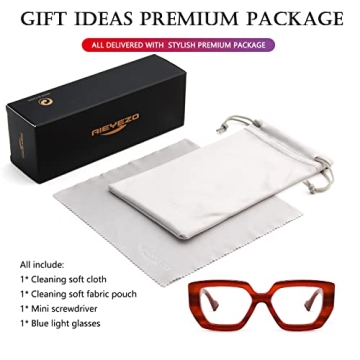 AIEYEZO Blue Light Blocking Glasses for Men & Women