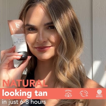 Natural Face Tanner Self Tanning Lotion for All Skin Tones