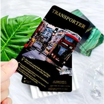 sishui Money and Career Oracle Cards Deck, Money Oracle Cards Set, Tarot Cards for Beginners, Help You Achieve Financial Goals