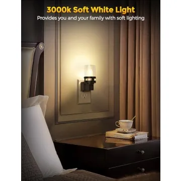 Briignite Candle Night Light Set with Brightness Control