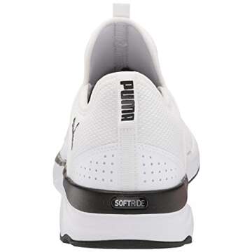 PUMA Softride Sophia Slip-On Women's Sneaker 8.5 B(M) US White-Black