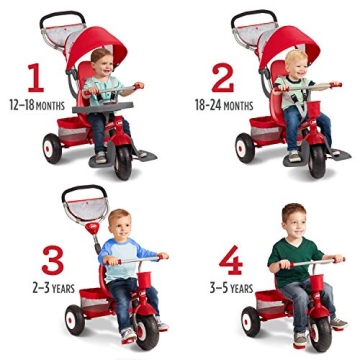 Radio Flyer All-Terrain Stroll 'N Trike for Any Toddler Adventure