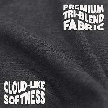 Popfunk Official David Bowie Rebel Rebel Slim Fit Ultrasoft Tri-Blend T-Shirt (X-Large)