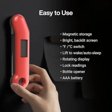 ThermoMaven Meat Thermometer - Instant Read & Waterproof