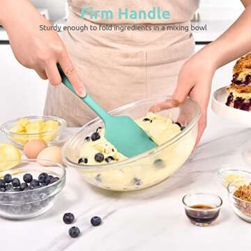 U-Taste 600ºF Silicone Spatula in Aqua Sky for Cooking