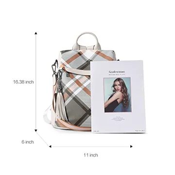 Telena Anti Theft Backpack Purse for Women