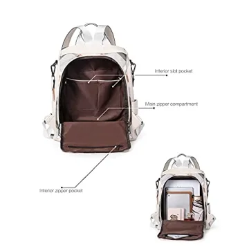 Telena Anti Theft Backpack Purse for Women