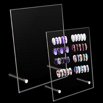 Noverlife Acrylic Nail Display Board Set - Showcase Your Art!