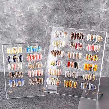 Noverlife Acrylic Nail Display Board Set - Showcase Your Art!