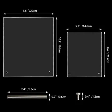 Noverlife Acrylic Nail Display Board Set - Showcase Your Art!