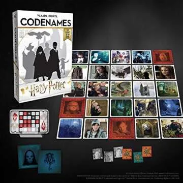 CODENAMES: Board Game Based on Harry Potter Films, Officially Licensed Merchandise