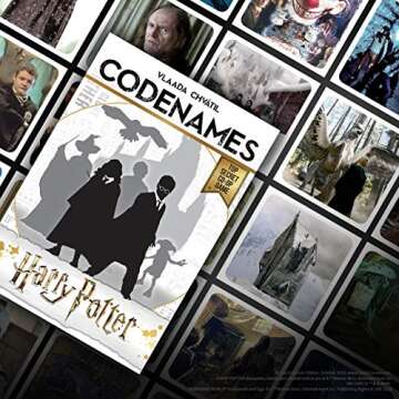CODENAMES: Board Game , Based on Harry Potter Films , Officially Licensed Merchandise