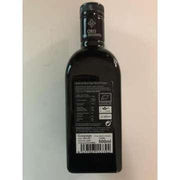 Oro Del Desierto Coupage 2020 Harvest Organic Spanish Extra Virgin Olive Oil - 0.5 Liter / 16.9 Ounce Bottle