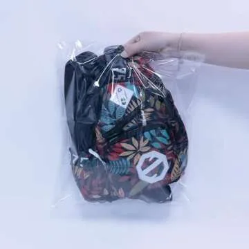 iMailer 100 Count Clear Cellophane Bags for Packaging