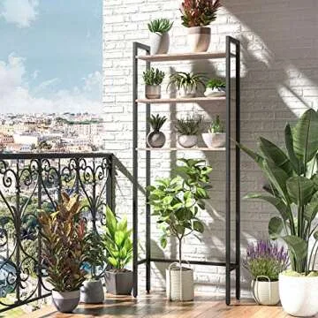 HOOBRO Over-The-Toilet Storage - 3-Tier Organizer for Bathroom