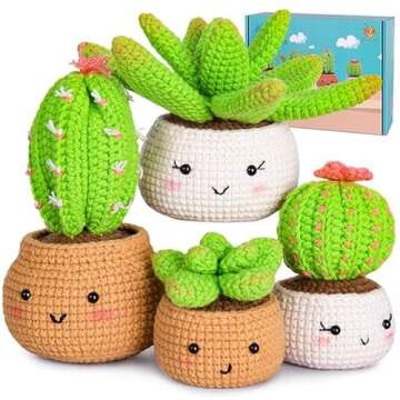 Crochetta Crochet Kit for Beginners - Crochet Starter Kit with Step-by-Step Video Tutorials, Learn t...