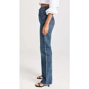 Shop Levi's Ribcage Full Length Jeans for Women