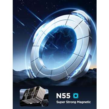 JOYROOM for MagSafe Car Mount Charger, 15W Fast MagSafe Car Charger[2024 Upgraded Magnet], Hands Free Air Vent Magnetic Phone Charger Holder for iPhone 16 Plus Pro Max/iPhone 15 14 13 12 Pro Max