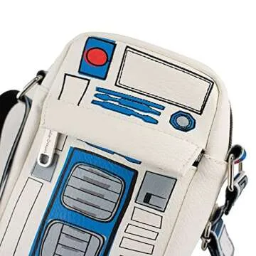 Star Wars Bag, Crossbody, R2-D2, Bounding, Vegan Leather