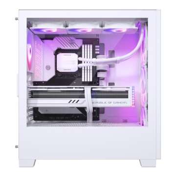 Phanteks XT Pro Ultra, Mid-Tower Gaming Chassis, 4X M25-140 Fans Included, High Airflow Performance Mesh, Tempered Glass Window, USB-C 3.2 Gen2 (White)