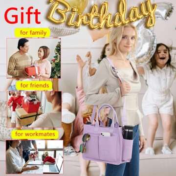 ZHMO Large Canvas Tote Bag for Women Stylish & Spacious