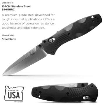 Benchmade Barrage 580 EDC Knife – Durable & Reliable Tool